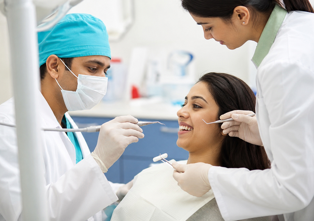 General dental checkup at Dr Patil Dr Patole Clinic Kolhapur