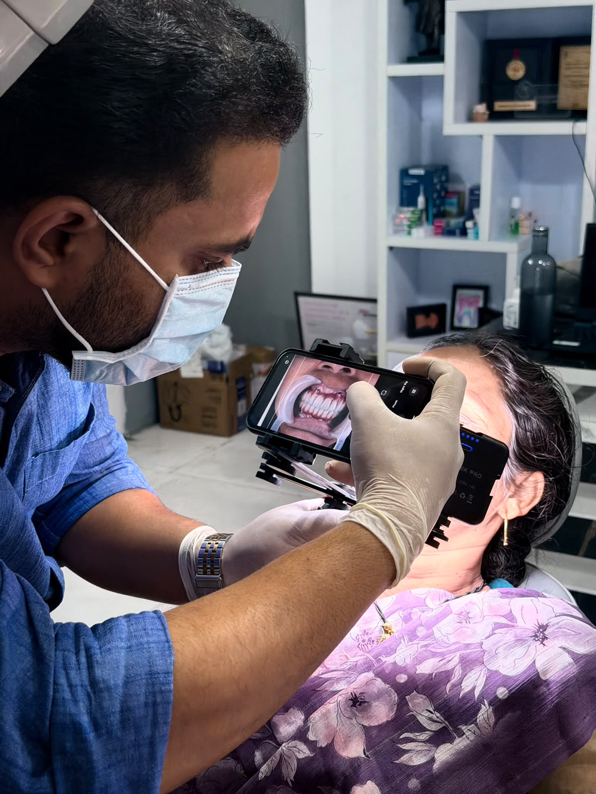 Advanced dental diagnosis using intraoral camera